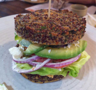 Illustration for article titled How do you make bunless veggie burgers?